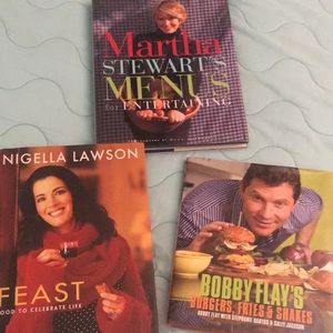 Entertaining and cooking book bundle